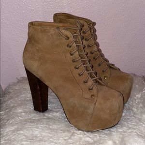 Jeffrey Campbell Suede Boots